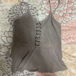 Cute grey top